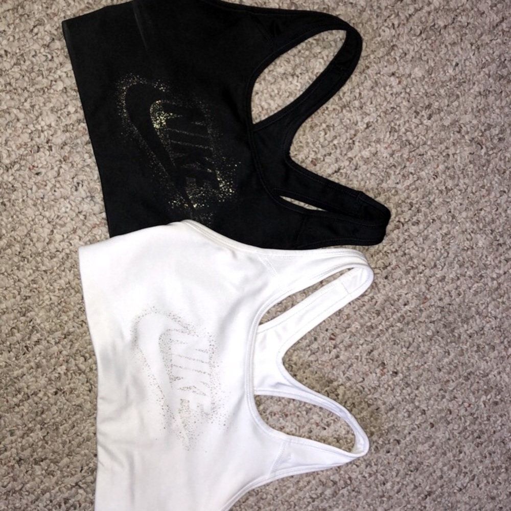 NIKE SET OF 2 DRI FIT SPORTS BRAS